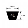 Diržas 4L-LG400 (6840 4L40 13X1016LA)