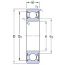 Guolis 6001-2RSH/C3WT