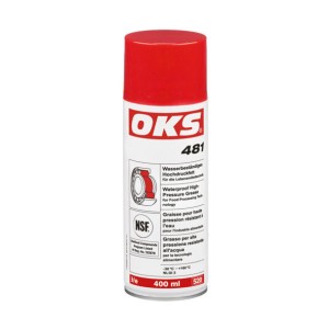 OKS 481 (400ml) - aerozolinis vandeniui atsparus aukšto slėgio tepalas, maistinis