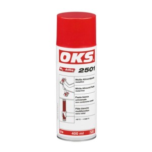 OKS 2501 (400ml) - aerozolinė balta pasta be metalo