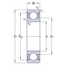Guolis 6306-2RS1/LHT23