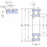 Guolis 6006-2RS1NR