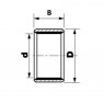 Slydimo įvorė WB702 50/55X50 (50X55X50)