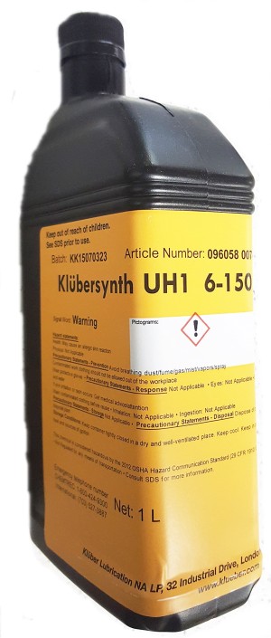 Tepalas KLUBERSYNTH UH1 6-150 [5l]