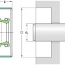 Riebokšlis 55X72X8 CRW1 V